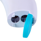 Термометр беcконтактный инфракрасный Alfa health T E-100 white-blue - изображение 4