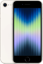 Мобільний телефон Apple iPhone SE 64GB 2022 Starlight (MMXG3) - зображення 1