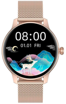 Smartwatch Oromed Smartwatch Oro lady Next Gold (AKGOROSMA0031) - obraz 4