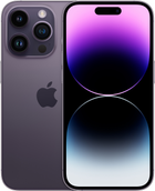 Smartfon Apple iPhone 14 Pro 256GB Deep Purple (MQ1F3) - obraz 1