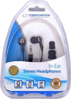 Навушники Esperanza In-Ear EH125 Black-Silver - зображення 1