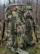 Баул сумка рюкзак 100 літрів військовий армійський баул для ЗСУ тактичний речовий для передислокації колір мультикам - зображення 4