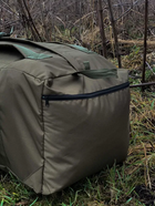 Баул 100 літрів армійський військовий тактичний сумка рюкзак похідний колір хакі для ЗСУ для вещей - зображення 2