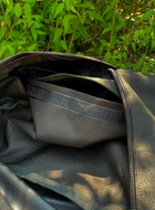 Баул 100 літрів військовий ЗСУ тактичний сумка рюкзак для речей похідний колір чорний передислокація - зображення 4