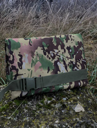 Сумка баул на 100 літрів тактична для ЗСУ армійський військовий баул рюкзак похідний колір мультикам для речей для передислокації - зображення 4
