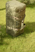 Великий військовий тактичний баул сумка тактична US 120 л колір олива для речей - зображення 6