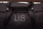 Баул сумка на 120 литров US тактическая военная армейская сумка баул цвет черный для ВСУ для вещей для передислокации - изображение 3
