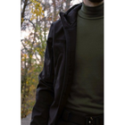 Тактична тепла куртка Soft Shell Чорна Logos М - зображення 5