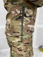 Куртка тактическая M софтшел зимняя мультикам single sword - изображение 6