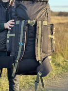 Военный тактический рюкзак объем 100 литров из влагоотталкивающей ткани (JF71180087) - изображение 4