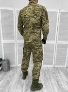 Тактичний військовий костюм Статутний ГОСТ, ( Кітель + Штани ), Камуфляж: Піксель ЗСУ ММ-14, Розмір: 50/4 - зображення 2