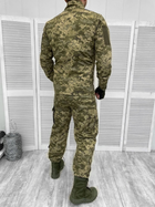 Тактический военный костюм Уставной ГОСТ, ( Китель + Штаны ), Камуфляж: Пиксель ВСУ ММ-14, Размер: 54/4 - изображение 2