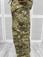 Тактический военный костюм Уставной ГОСТ, ( Китель + Штаны ), Камуфляж: Пиксель ВСУ ММ-14, Размер: 54/4 - изображение 9