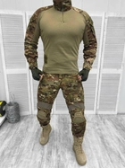 Тактичний військовий костюм Tactical, ( Убакс + Штани ), Камуфляж: Мультикам, Розмір: M - зображення 1
