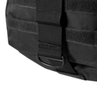 Рюкзак тактичний армійський багатофункціональний з водонепроникної тканини Оксфорд 36л AOKALI Outdoor A18 Чорний - зображення 5