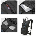 Тактический многофункциональный рюкзак 20L AOKALI Outdoor B10 (Black) - изображение 7