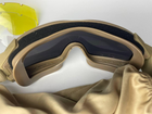 Тактичні окуляри зі змінними лінзами Beige - зображення 2