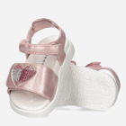 Sandały dziecięce dla dziewczynki Tommy Hilfiger Strass Heart Velcro Sandal T1A2-32752-1367341- 27 Różowe złoto (8052578172650) - obraz 3