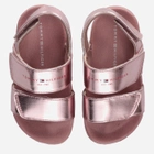 Sandały dziecięce Tommy Hilfiger Logo Velcro Sandal T1A2-32792-1367341- 24 Rose Gold (8052578174289) - obraz 4