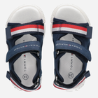 Sandały chłopięce Tommy Hilfiger Stripes Velcro Sandal T1B2-32898-1589800- 27 Niebieskie (8052578176498) - obraz 4