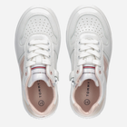 Підліткові кросівки для дівчинки Tommy Hilfiger Flag Low Cut Lace-up Sneaker T3A9-32723-1592Y257 38 White/Pink/Beige (8052578190104) - зображення 4