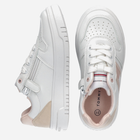 Підліткові кросівки для дівчинки Tommy Hilfiger Flag Low Cut Lace-up Sneaker T3A9-32723-1592Y257 35 White/Pink/Beige (8052578190074) - зображення 5