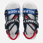 Дитячі сандалії для дівчинки Tommy Hilfiger Logo Velcro Sandal T3X2-32910-1590Y255 31 Сині (8052578197639) - зображення 4