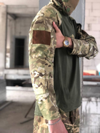 Форма демисизонная военная костюм в цвете мультикам S (тактическая рубашка убакс и штаны) униформа мультикам ВСУ - изображение 5