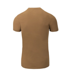 Футболка (Зауженый, Приталенный) T-Shirt Slim Helikon-Tex Red Melange S Мужская тактическая - изображение 3