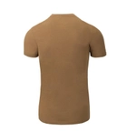 Футболка (Зауженый, Приталенный) T-Shirt Slim Helikon-Tex Black-Grey Melange XL Мужская тактическая - изображение 3
