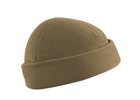 Шапка флісова тактична Watch Cap Fleece Helikon-Tex Coyote