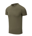 Футболка (Зауженый, Приталенный) T-Shirt Slim Helikon-Tex Olive Green M Мужская тактическая - изображение 1