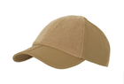 Бейсболка тактична One Size BBC Folding Outdoor Cap Helikon-Tex Coyote - зображення 1