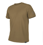 Футболка Tactical T-Shirt TopCool Helikon-Tex Coyote S Мужская тактическая - изображение 1