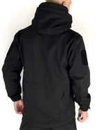 Куртка Черная софтшелл Размер L - изображение 2