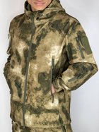 Флісова Куртка у забарвленні камуфляжу ATacsFG Розмір 2XL - зображення 2