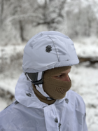 Маскирующий костюм зимний камуфляж Клякса ЗСУ Тактический зимний костюм для маскировки размер XL белый - изображение 6