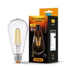 Лампочка LED димерная Filament 6W E27 4100K VIDEX(VL-ST64FD-06274)