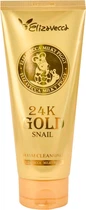 Очисна пінка з муцином равлика Elizavecca 24К Із золотом 24K Gold Snail Cleansing Foam 180 мл (8809418750338)