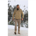 Куртка кофта флисовая тактическая Койот Wolftrap Турция Размер: 3XL (56) - изображение 4