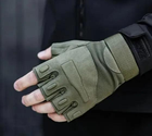 Тактичні рукавиці STRONGCLAW Хаки Розмір М - зображення 4