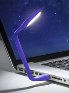 USB лампа для ноутбука Optima Flexible LED UL-001 Фиолетовый 2 шт