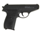 Страйкбольный Пистолет Galaxy G3 Walther PPS металл, пластик стреляет пульками 6 мм Черный - изображение 2