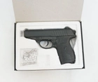 Дитячий страйкбольний Пістолет Galaxy G3 Walther PPS метал, пластик стріляє кульками 6 мм Чорний - зображення 7