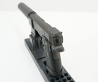 Дитячий Пістолет з глушником COLT 1911 PD Galaxy G10A метал, пластик стріляє кульками 6 мм Чорний - зображення 6