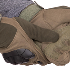 Тактичні рукавиці розмір M олива - зображення 6