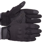 Тактические перчатки с закрытыми пальцами на флисе Черные размер L(BC-9878-1) - изображение 1