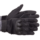 Тактические перчатки размер M черные - изображение 1