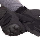 Тактические перчатки размер M черные - изображение 8