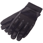 Тактические перчатки с закрытыми пальцами размер XL цвет Черный - изображение 11